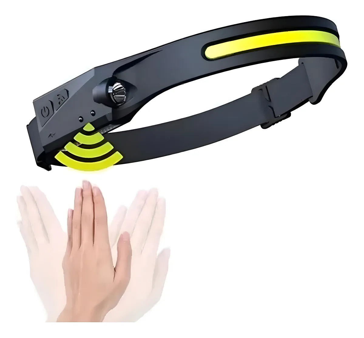 Linterna frontal LED Recargable IPX4