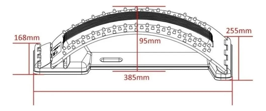 Masajeador Estirador Lumbar