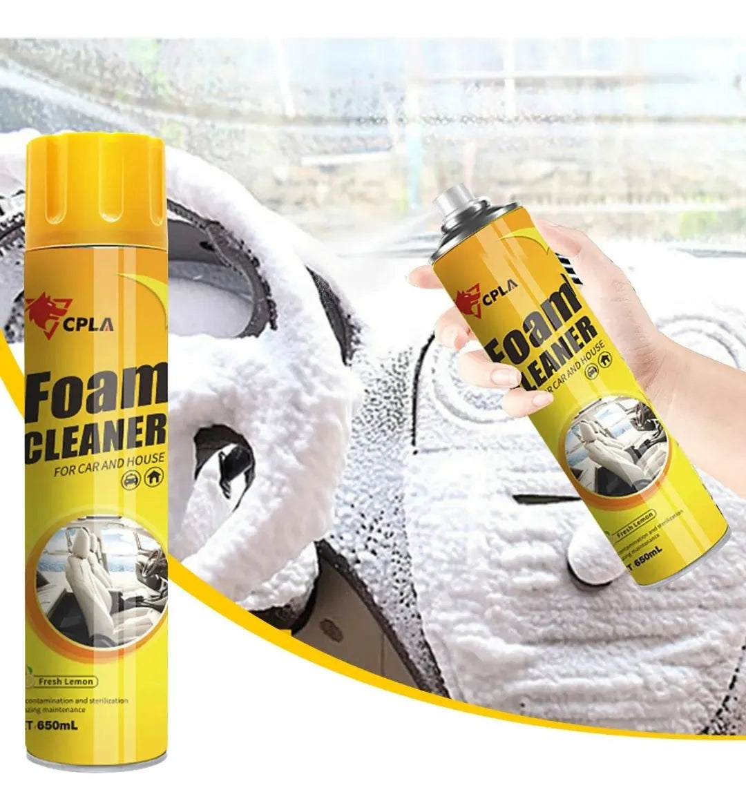 Foarm Cleaner Spray X 2 Unid.