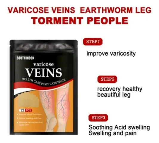 Pack 24 Parches Para Varices