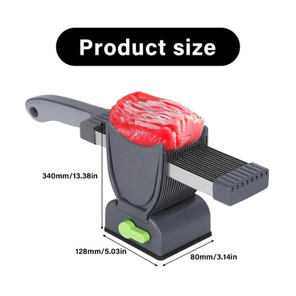 🔪 Cortadora de Carne Fina Multifuncional