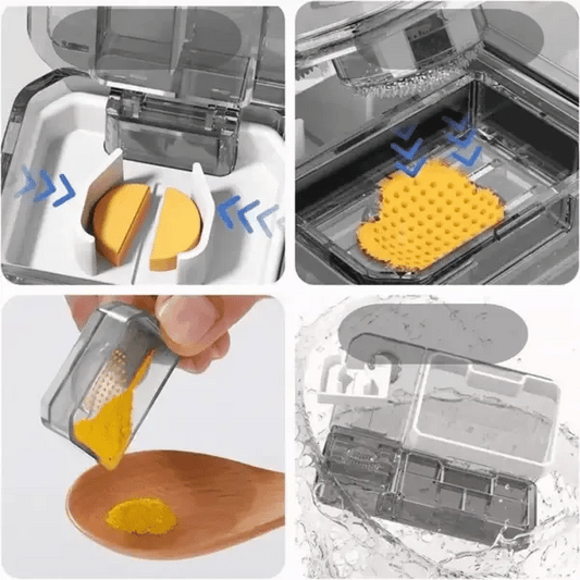 🔝 MiniBox Pro™ – El Pastillero Inteligente que Revoluciona Tu Día