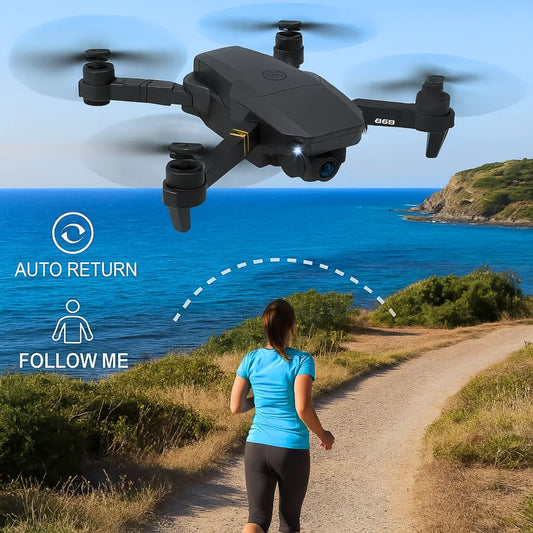 🚀 Drone 4K Profesional Dual Cámara WiFi 998 Pro – Color Azul Oscuro
