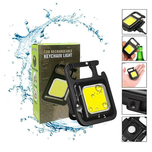 Mini Linterna Luz Led Recargable Tipo Llavero x2 unidades