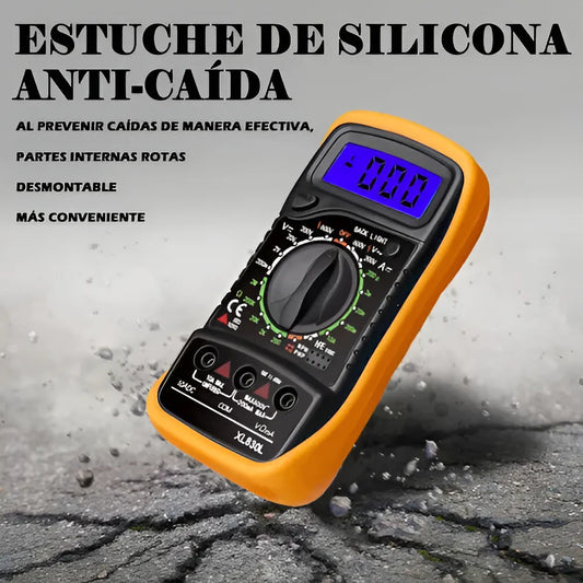 🔧 Tester Multitester Multímetro Digital LCD XL-830L