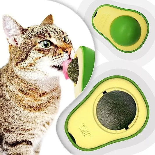 🥑✨ AvoCat™ – La Bola de Hierba Gatera que Despierta la Diversión Natural de tu Gato