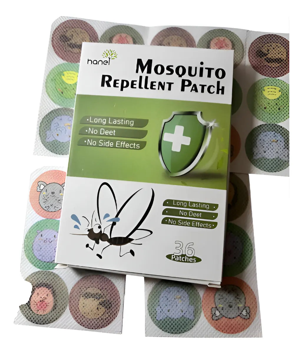 Parche Repelente de Mosquitos (36 Unidades)