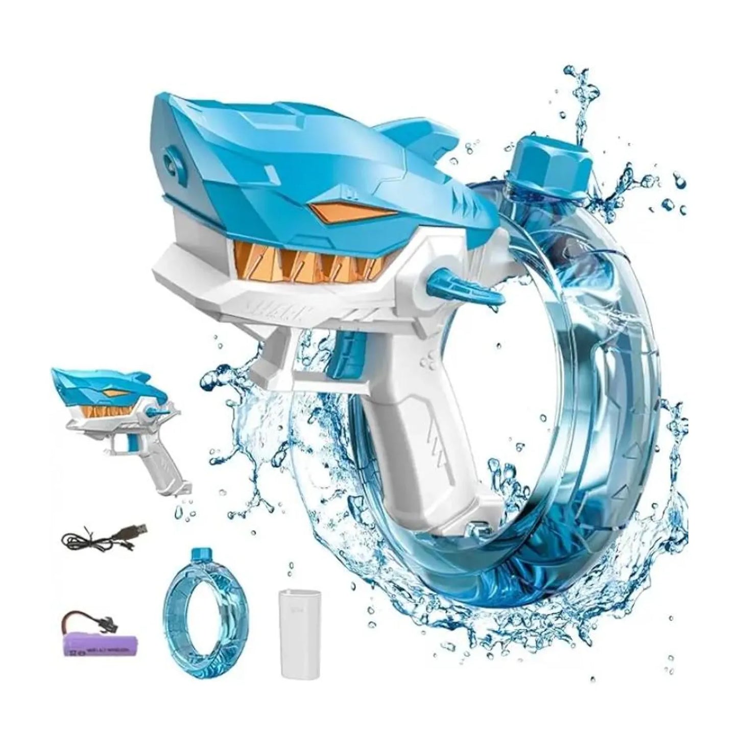 Pistola De Agua Shark Juguete