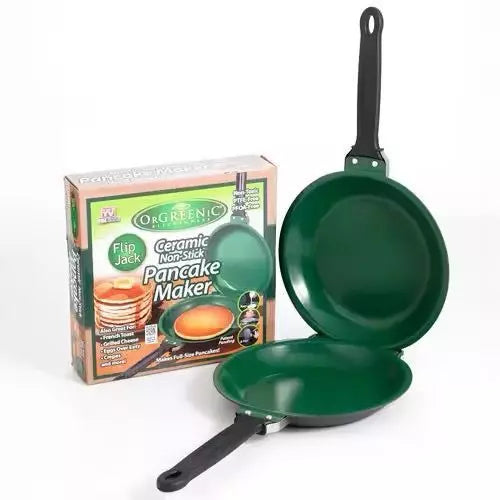 🍳✨ Sartén Antiadherente Doble Cara EasyCook™ — Cocina Más Fácil, Rápida y SIN Esfuerzo