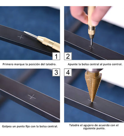 Set de Brocas Escalonadas 5PCS