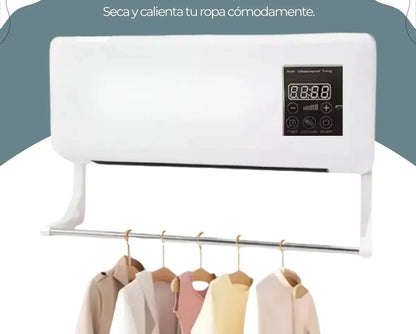 Secador de Toallas Eléctrico de Pared con Pantalla Digital Touch