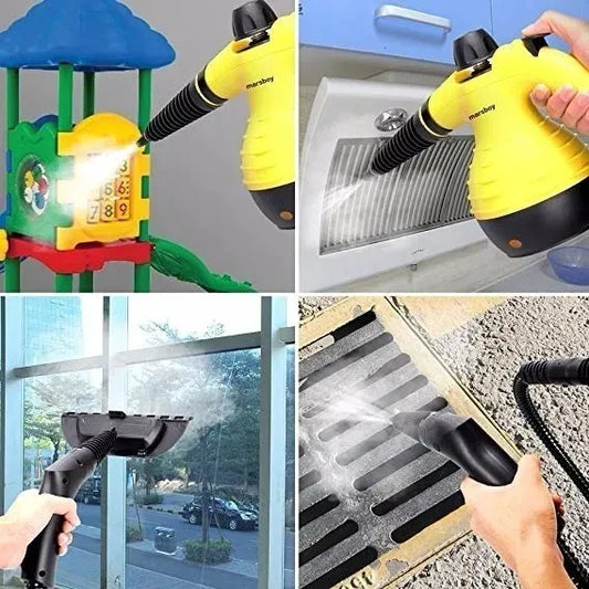 Limpiador Pistola a Vapor Desinfectante Multifuncional- Amarilla