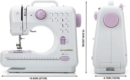Máquina De Coser Multifuncional Con Mesa 12 Patrones -