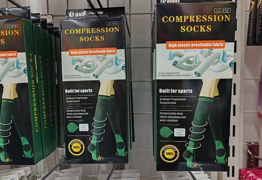 Medias De Compresión Deportiva Unisex Anti varices - LC-015