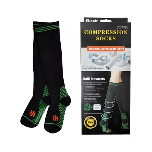 Medias De Compresión Deportiva Unisex Anti varices - LC-015